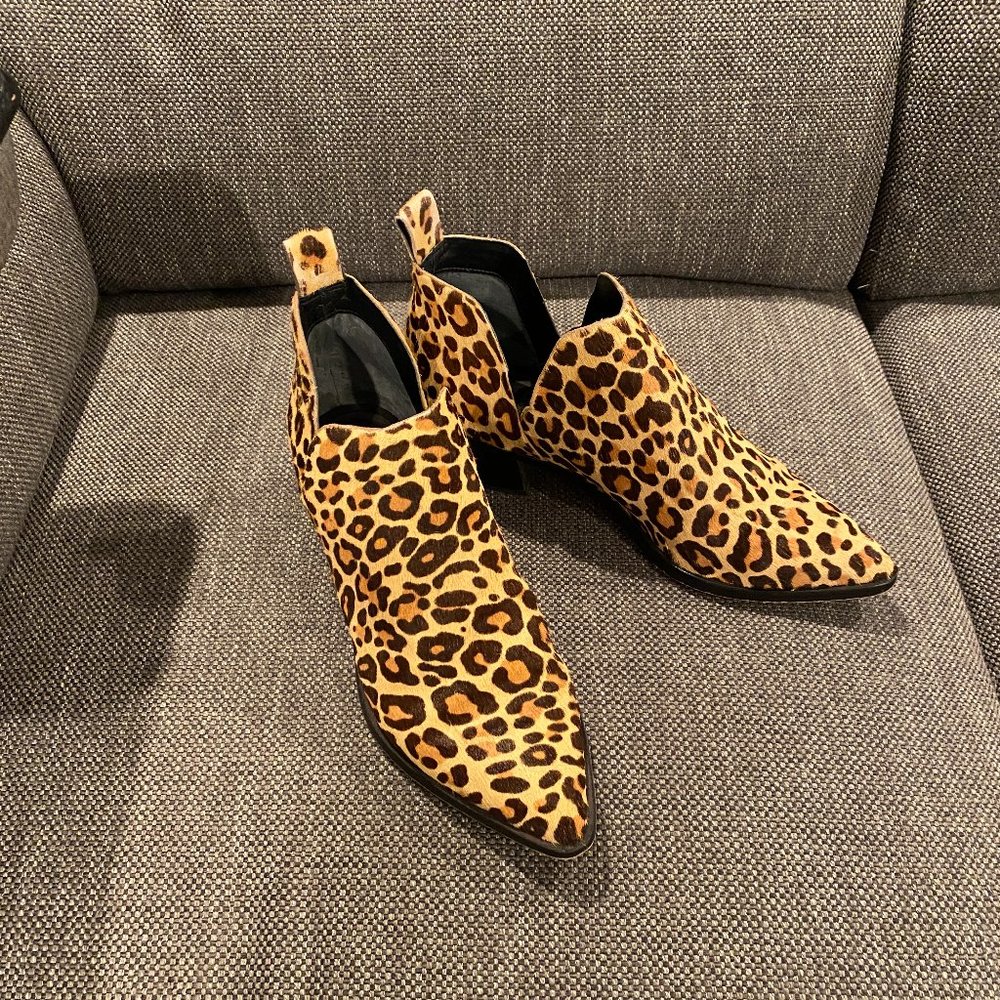 Dolce Vita Animal Print Sonni Booties 8